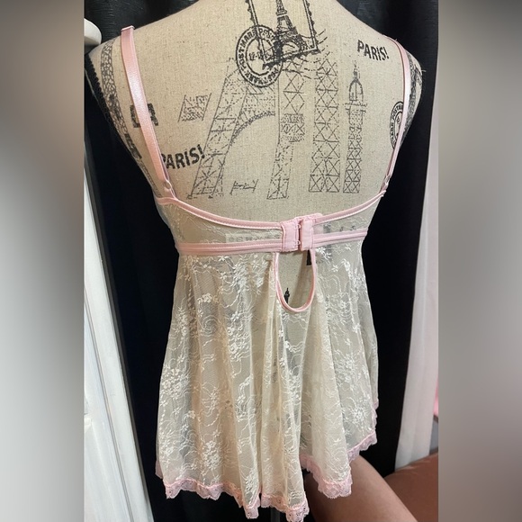 Coquette Lingerie Lace Babydoll - Picture 2 of 5